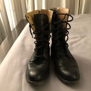 FRYE combat boots